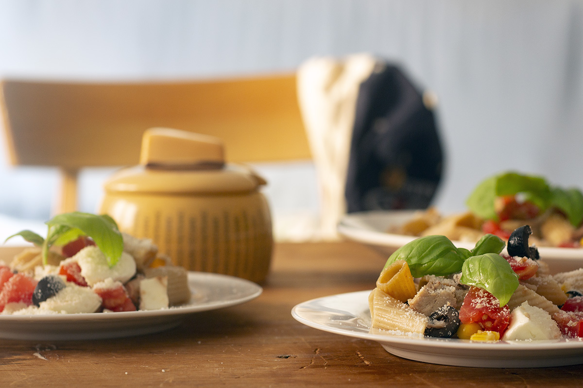 Pasta fredda orizzontale